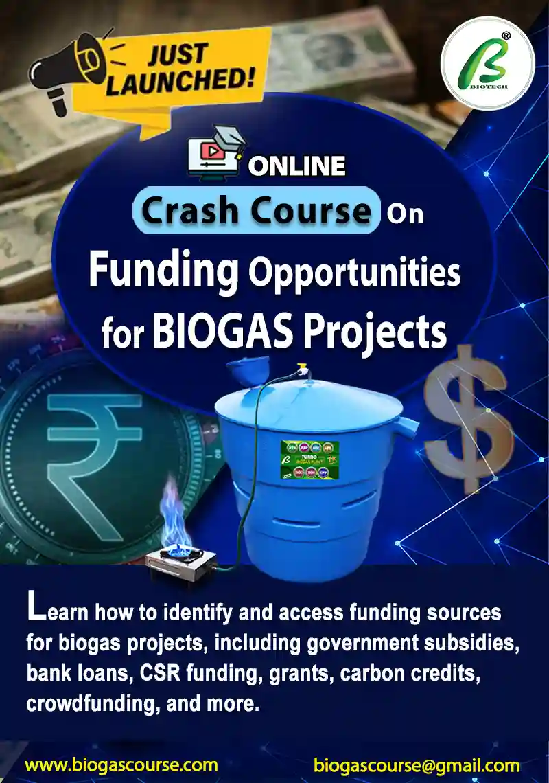 Crash Course on Funding Opportunities on Biogas Projects